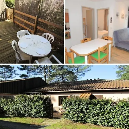 Les Pins - Petite Maison Mitoyenne 2 Chambres, 4 Personnes A Ocean, Les Pins Mae-0381 * Lacanau